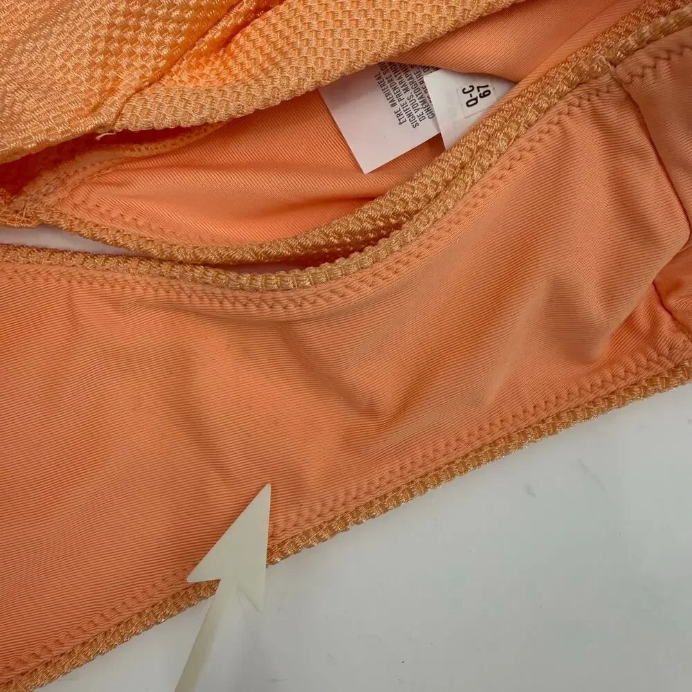 Aerie Bikini Set Size XS/Small Real Good Bottom Textured High Waist Swim NWT
